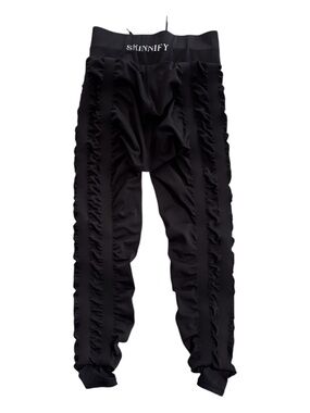 Skinnify Women's Black Resistance Band Leggings - 4 Band